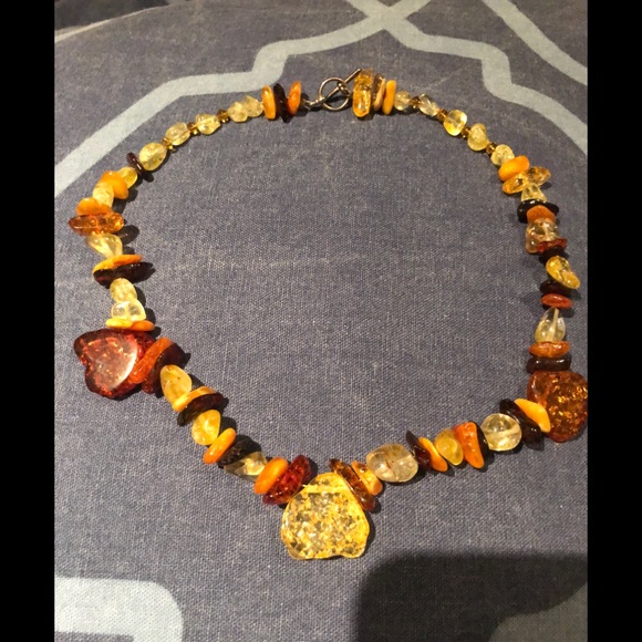 Natural Amber necklace. - Picture 1 of 7